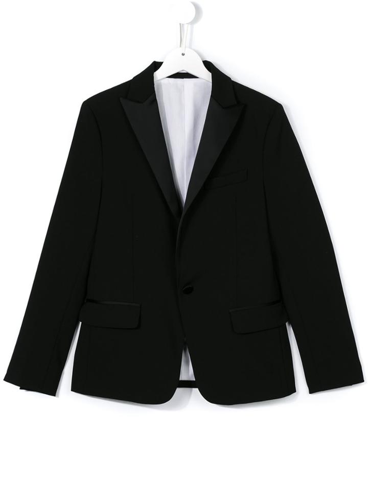 Dsquared2 Kids One Button Blazer - Black