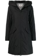 Peuterey Hooded Coat - Black