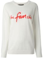 Sibling 'the Fan Club' Sweater, Women's, Size: Small, White, Merino