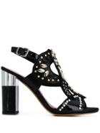 Albano Stud Detail Pumps - Black