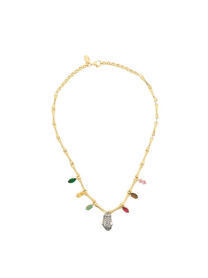 Iosselliani Puro Cheetah Necklace - Gold