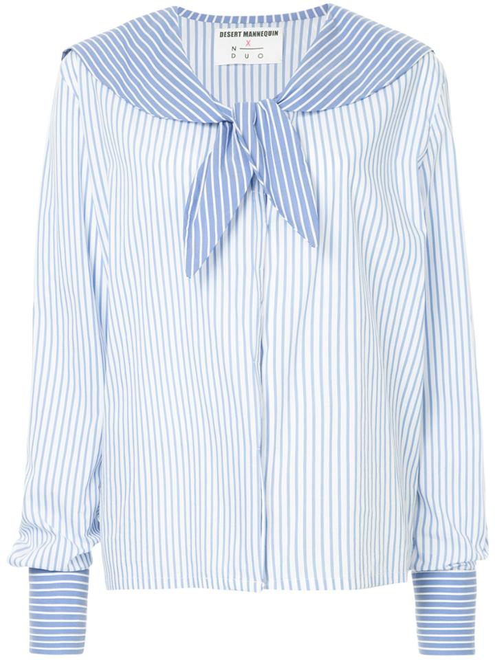 N Duo Sailor Striped Shirt - Blue