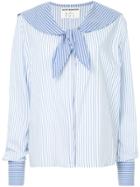 N Duo Sailor Striped Shirt - Blue