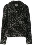Maryam Nassir Zadeh Faux Fur Zip-up Sweater - Black