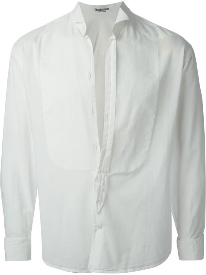 Armani Vintage Bib Shirt