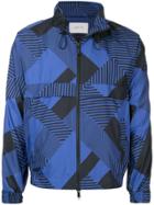 Cerruti 1881 Printed Windbreaker Jacket - Blue