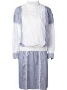 Sacai Paneled Shirt Dress