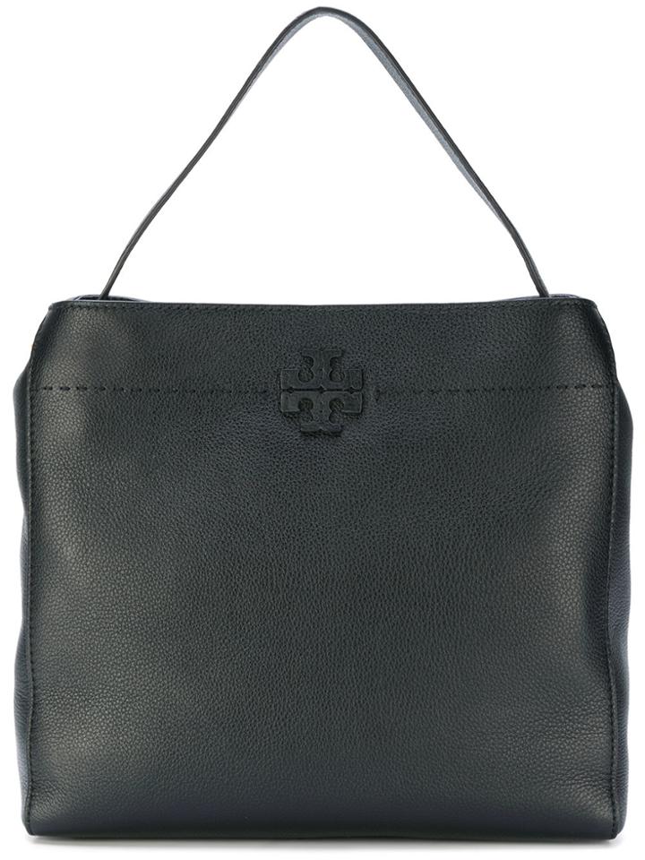 Tory Burch Mcgraw Hobo Bag - Black