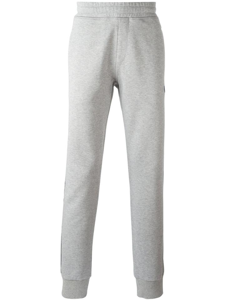 Lanvin Grosgrain Band Track Pants - Grey