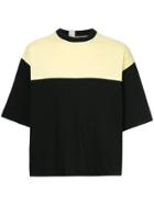 N. Hoolywood Oversized Colour Block T-shirt - Black