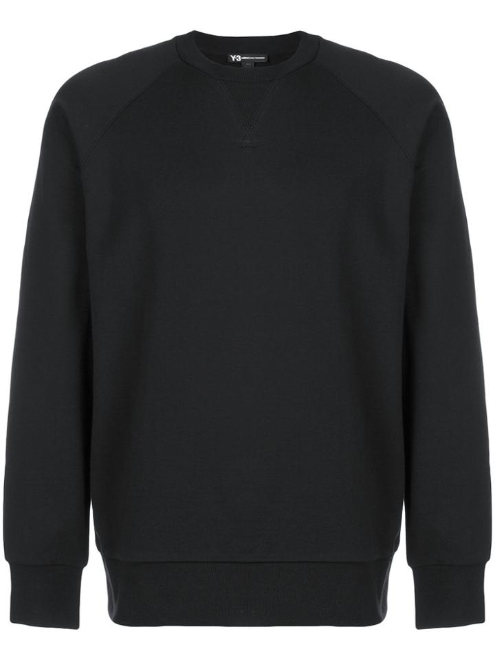 Y-3 Round Collar Jumper - Black