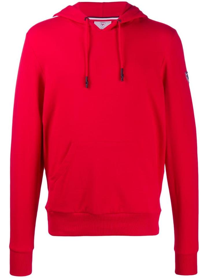Rossignol Plain Fitted Hoodie - Red