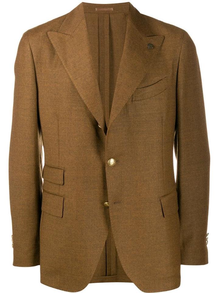 Gabriele Pasini Jet Set Suit Jacket - Brown