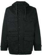 Cargo Pocket Coat - Men - Cotton/polyamide - L, Black, Cotton/polyamide, Ami Alexandre Mattiussi