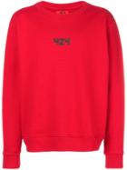 424 Logo Print Sweatshirt - Red