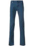 Jacob Cohen Straight-leg Trousers - Blue