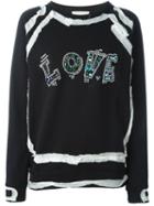 Lanvin Love Embroidered Jumper