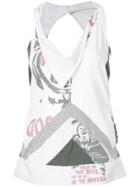 Junya Watanabe Comme Des Garçons Vintage Deconstructed Tank Top - Grey
