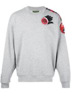 Amen - Mandala Embellished Sweatshirt - Men - Cotton/polyester - 48, Grey, Cotton/polyester