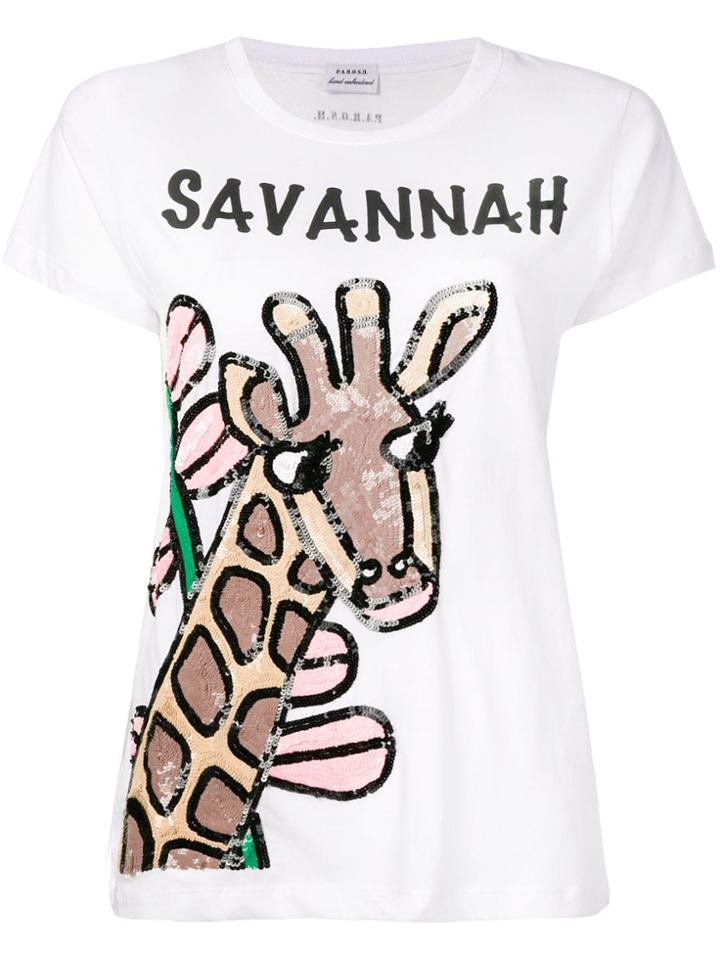 P.a.r.o.s.h. Savannah T-shirt - White