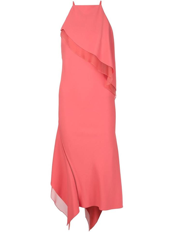Jason Wu Ruffled Asymmetric Slip Dress