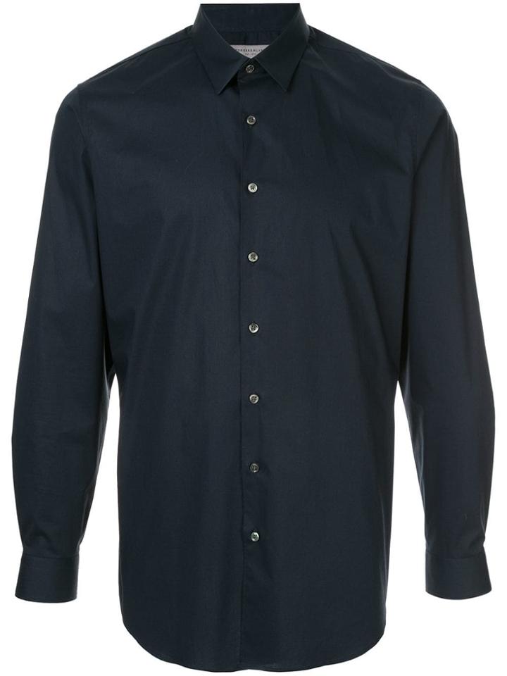 Tomorrowland Classic Button Down Shirt - Blue