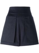 Vivienne Westwood Casual Shorts, Women's, Size: 40, Blue, Cotton/spandex/elastane