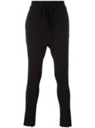 Thom Krom Casual Drop-crotch Trousers, Men's, Size: Xl, Black, Cotton