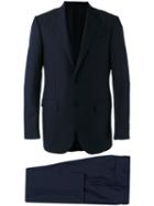 Ermenegildo Zegna Formal Suit, Men's, Size: 52, Blue, Wool/cupro