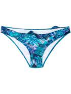La Perla Petal Storm Bikini Bottom - Blue