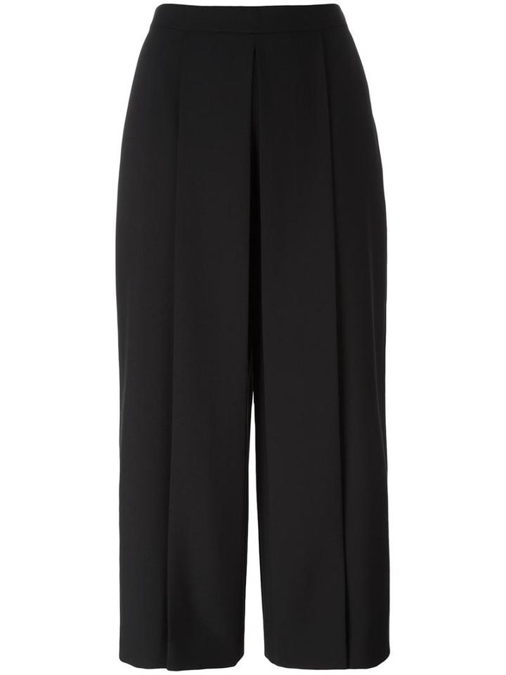 Alexander Wang Folded Front Culottes, Women's, Size: 2, Black, Polyester/wool