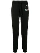 Dolce & Gabbana Dg Family Embroidered Joggers - Black