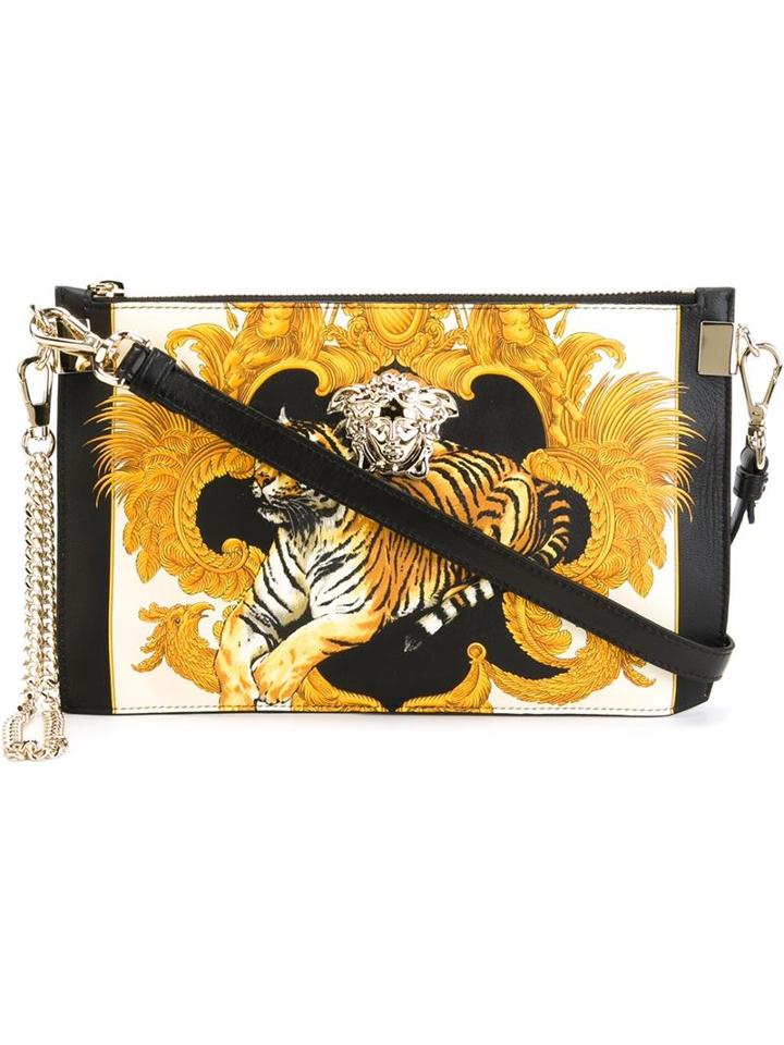 Versace Baroque Print Crossbody Bag