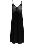 Ellery Honneur Metal Embellished Midi Dress - Black
