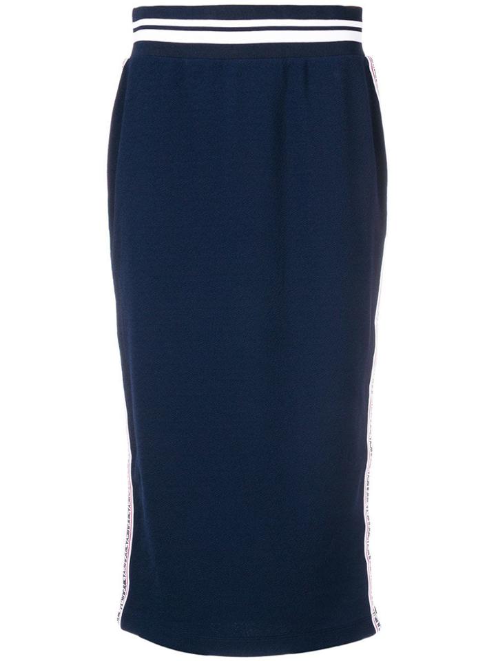Juicy Couture High Waisted Pencil Skirt - Blue