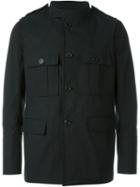 Ann Demeulemeester Patch Pocket Jacket, Men's, Size: Xl, Black, Cotton/cupro
