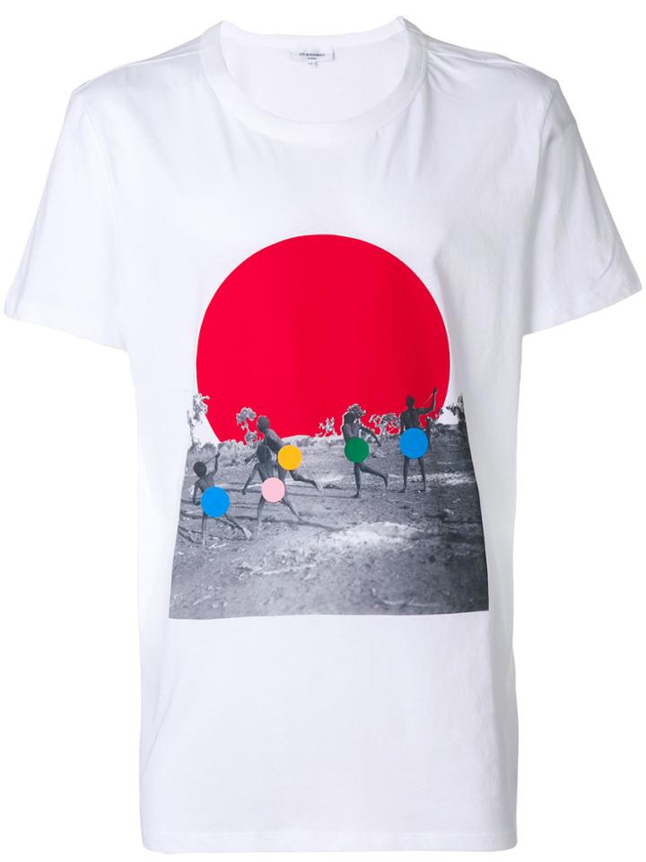 Les Benjamins Print T-shirt - White