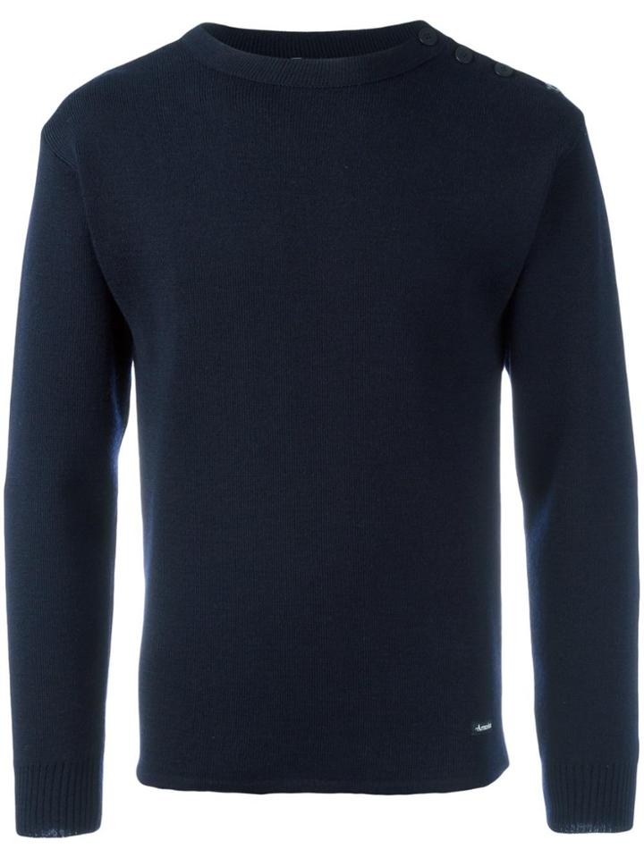 Armor Lux 'fouesnant' Jumper - Blue