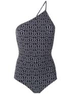 Adriana Degreas Printed Swimsuit - Black