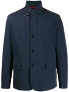 Fay Lightweight Fitted Jacket - Blue