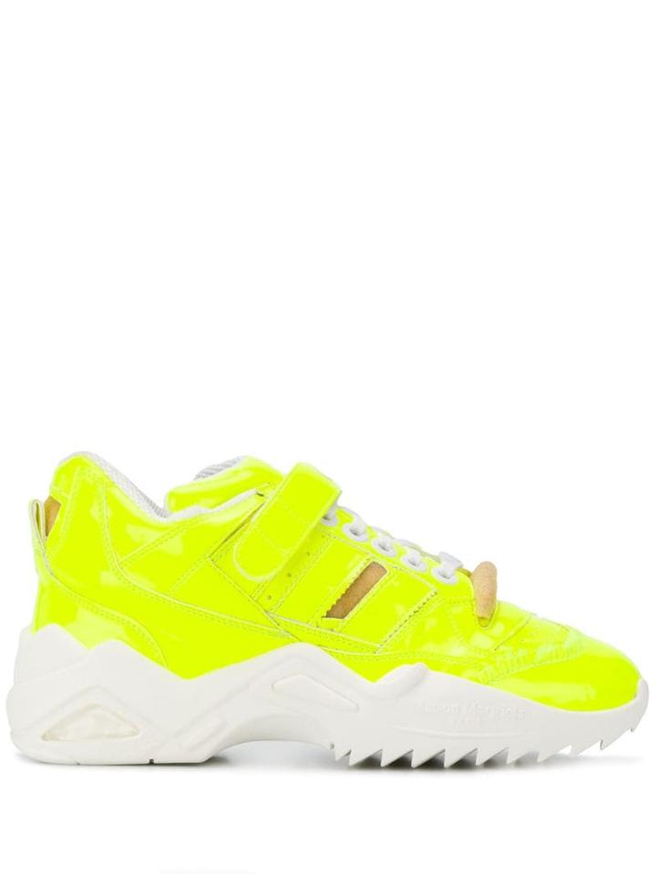 Maison Margiela Foam Details Touch-strap Sneakers - Yellow