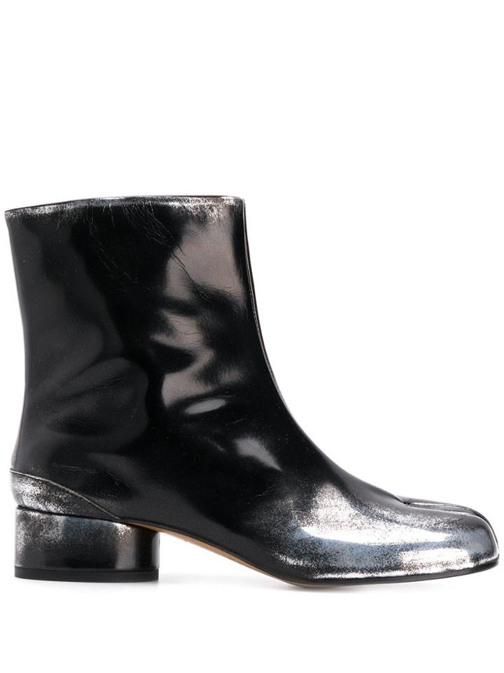 Maison Margiela Heeled Tabi Boots - Black