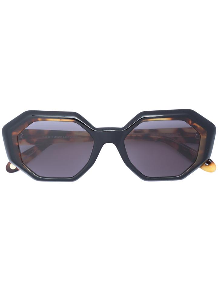 Garrett Leight Jacqueline Sunglasses - Black