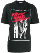 Miu Miu Graphic Print T-shirt - Black