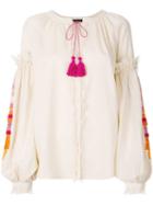 Wandering Tassel Top - Pink