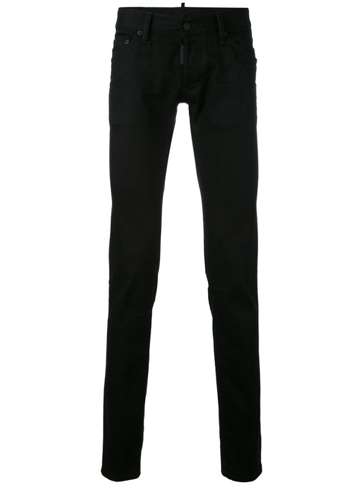 Dsquared2 Regular Fit Jeans - Black