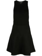 Cushnie Mini Fit-and-flare Dress - Black
