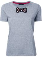 Loveless Bow Detail T-shirt - Grey