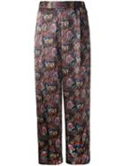 H Beauty & Youth Straight Cropped Trousers, Women's, Size: Medium, Silk