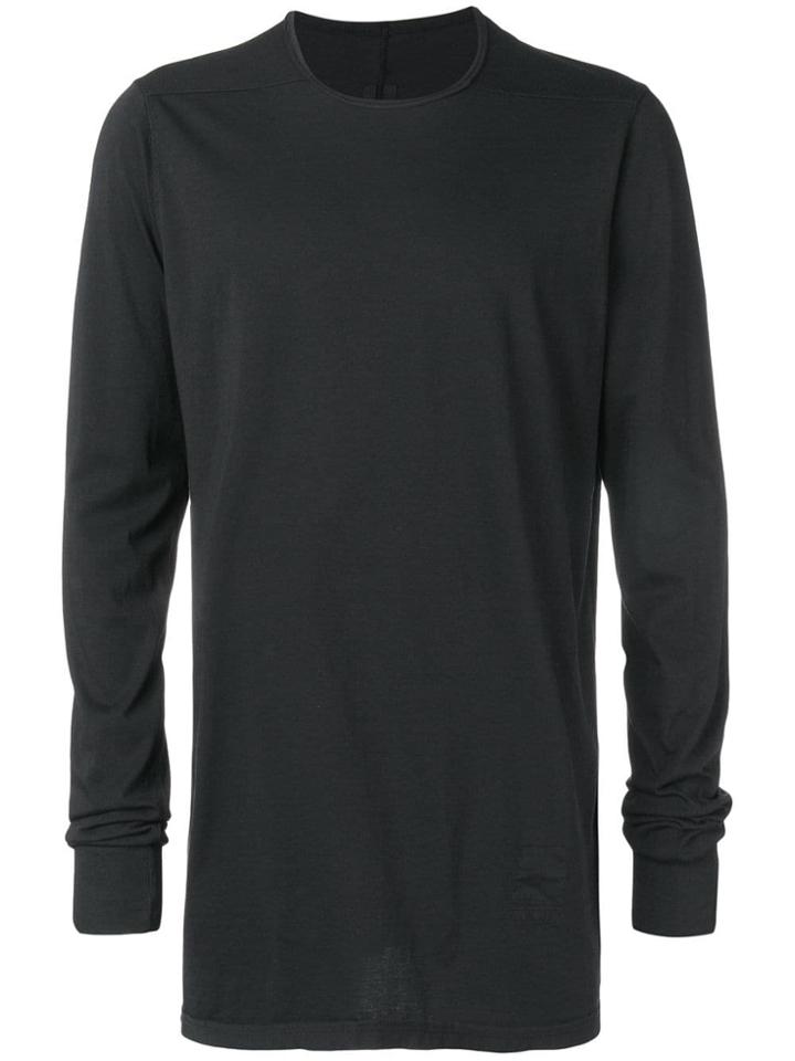 Rick Owens Drkshdw Longline Jersey Top - Black
